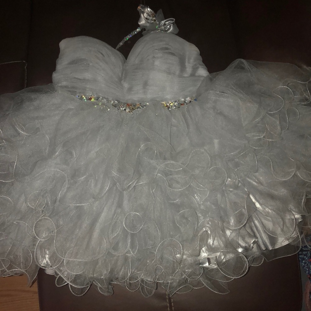 Grey Prom/homecoming dress